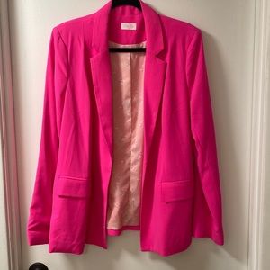 Hot Pink Blazer Size Large